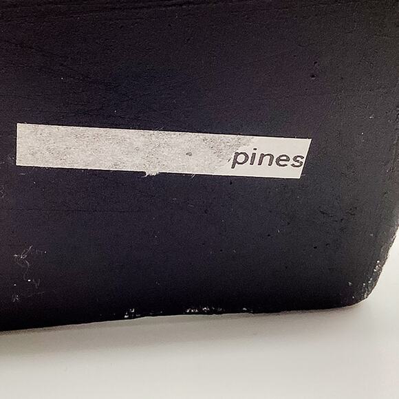 16" Silver Metal Resin Abstract Modern Male Figure/Figural Statue on Base - Picture 7 of 7